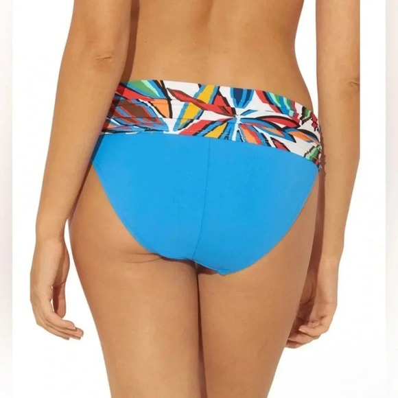 Bleu Rod Beattie A Place In The Sun Twist Front Tankini Top and Bottom Size 14 - Picture 7 of 12